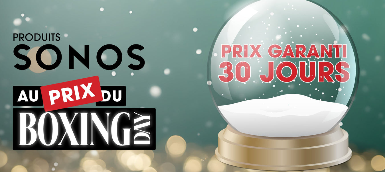 Sonos products on Boxing Day 2025 | SONXPLUS St-Sauveur