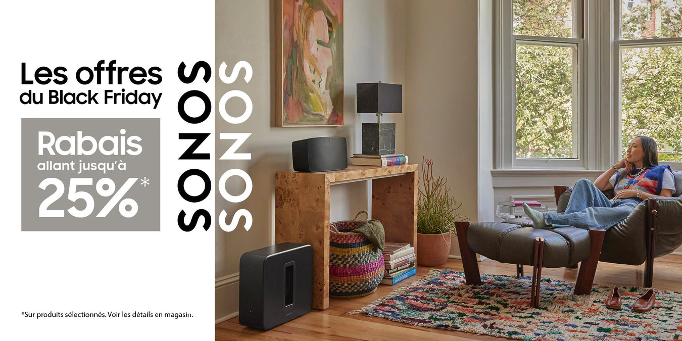 Black Friday with Sonos | SONXPLUS St-Sauveur