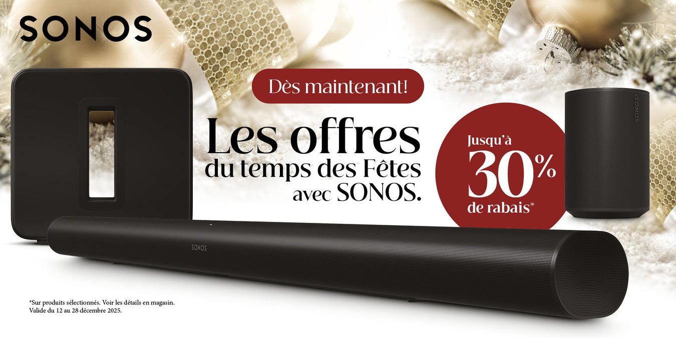Sonos Holiday Season Eligible Products | SONXPLUS St-Sauveur
