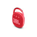 JBL Clip 4 | Ultra-portable speaker - Bluetooth - Waterproof - 10 hours autonomy - Red-Sonxplus St-Sauveur