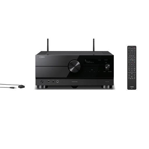 Yamaha RXA4A | 7.2 Home Theater AV Receiver - Aventage Series - HDMI 8K - MusicCast - HDR10+ - 100W at 7.2 channels - Zone 2 - Black-Sonxplus St-Sauveur