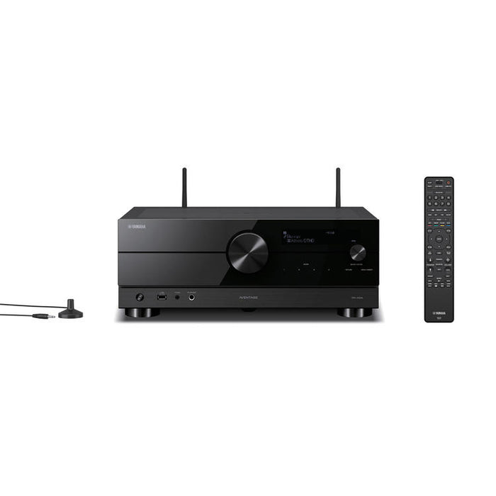 Yamaha RXA6A | 9.2 Home Theater AV Receiver - Aventage Series - HDMI 8K - MusicCast - HDR10+ - 150W X 9 with Zone 3 - Black-Sonxplus St-Sauveur