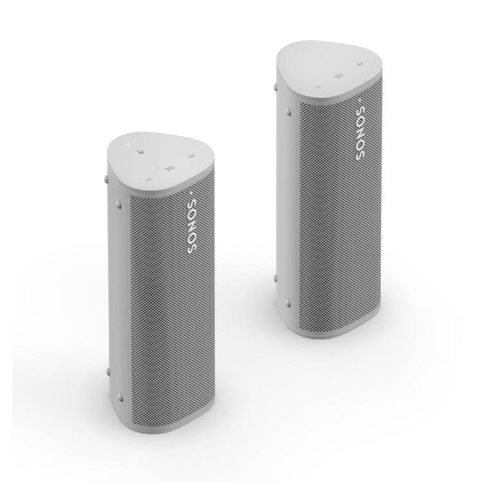 Sonos | Ensemble Aventure - 2 Portable Roam Speakers - Bluetooth - Waterproof - White-Sonxplus St-Sauveur