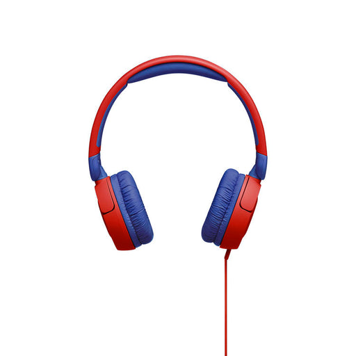JBL JR310 | Wired circum-aural headphones for kids - JBL Safe Sound - Microphone - Rouge-Sonxplus St-Sauveur