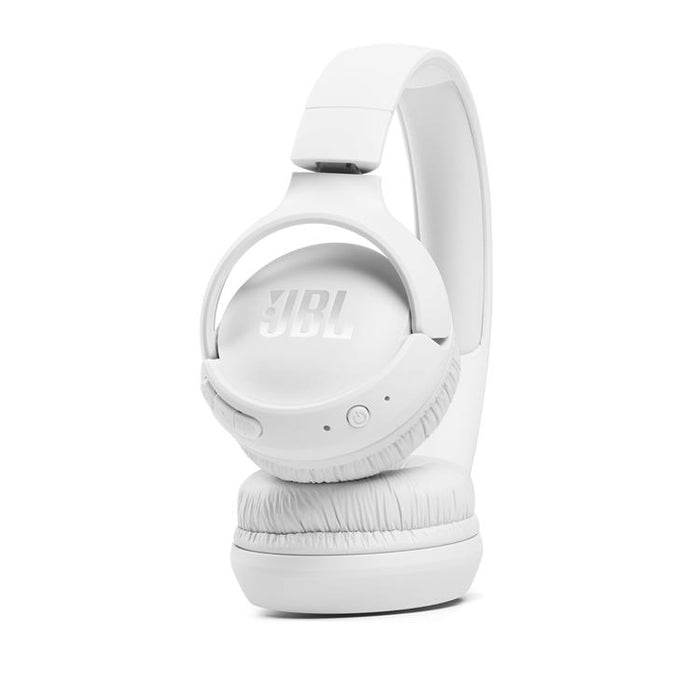 JBL Tune 510BT | On-Ear Wireless Headphones - Bluetooth 5.0 - Multipoint Connections - White-Sonxplus St-Sauveur