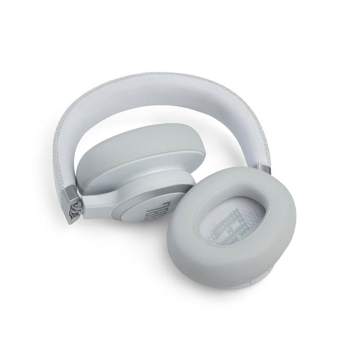 JBL Live 660NC | Around-ear wireless headphones - Bluetooth - Active noise cancellation - Multipoint connection - White-Sonxplus St-Sauveur