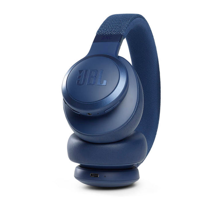 JBL Live 660NC | Around-ear wireless headphones - Bluetooth - Active noise cancellation - Multipoint connection - Bleu-Sonxplus St-Sauveur