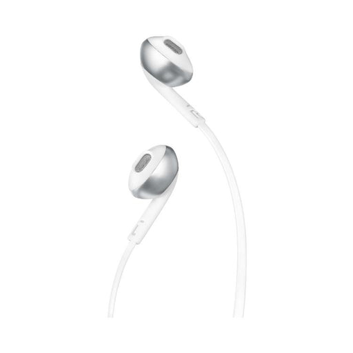 JBL Tune 205 | Wired in-ear headphones - JBL Pure Bass - Microphone - Chrome-Sonxplus St-Sauveur