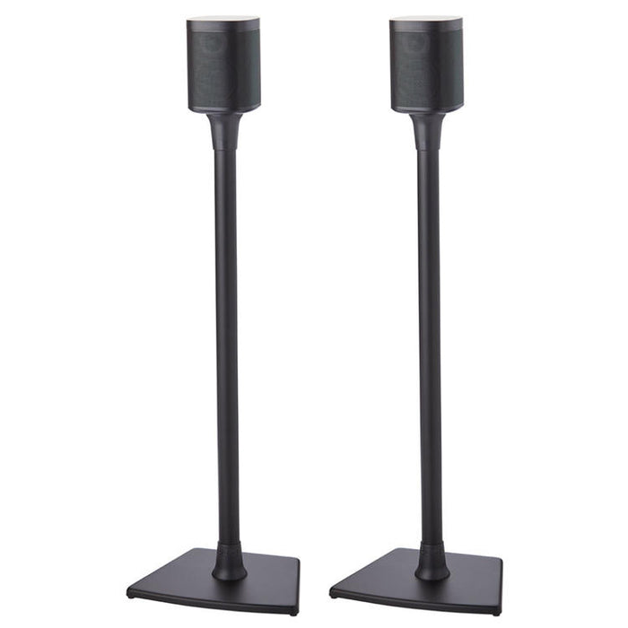 Sanus WSS22-B1 | Wireless Speaker Stand - Black - Pair-Sonxplus St-Sauveur