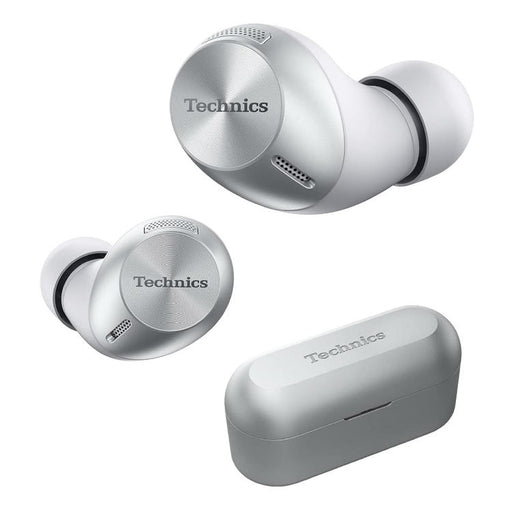 Technics EAH-AZ40ES | In-Ear Headphones - 100% Wireless - Bluetooth - IPX4 - Silver-Sonxplus St-Sauveur