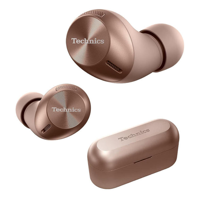 Technics EAH-AZ40EN | In-Ear Headphones - 100% Wireless - Bluetooth - IPX4 - Rose gold-Sonxplus St-Sauveur