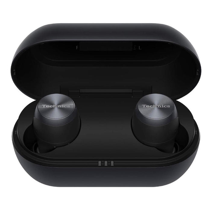 Technics EAHAZ70WK | In-Ear Headphones - 100% Wireless - Bluetooth - Dual Hybrid Noise-Cancelling - IPX4 - Black-Sonxplus St-Sauveur