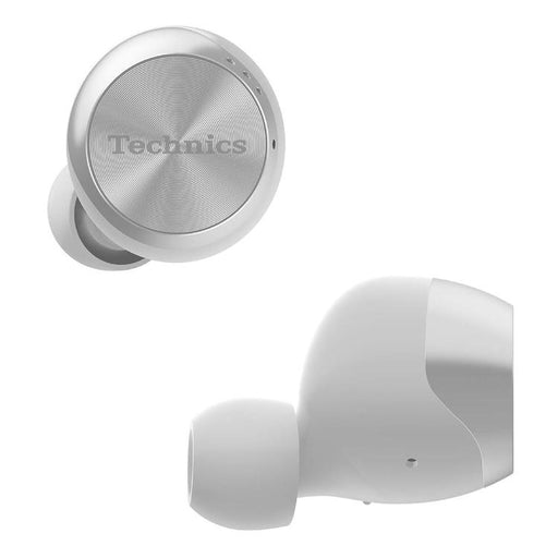 Technics EAHAZ70WS | In-Ear Headphones - 100% Wireless - Bluetooth - Dual Hybrid Noise Cancelling - IPX4 - Silver-Sonxplus St-Sauveur