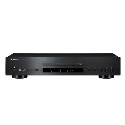 Yamaha CD-S303 | CD Player - High Quality - USB Plug - Pure Direct - Intelligent Digital Servo - Black-Sonxplus St-Sauveur