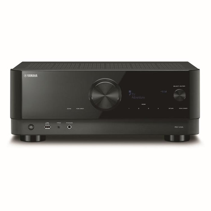 Yamaha YHTB4A | Home Theater Package - MusicCast - RX-V4A + NS51Pack + NSSW050-Sonxplus St-Sauveur