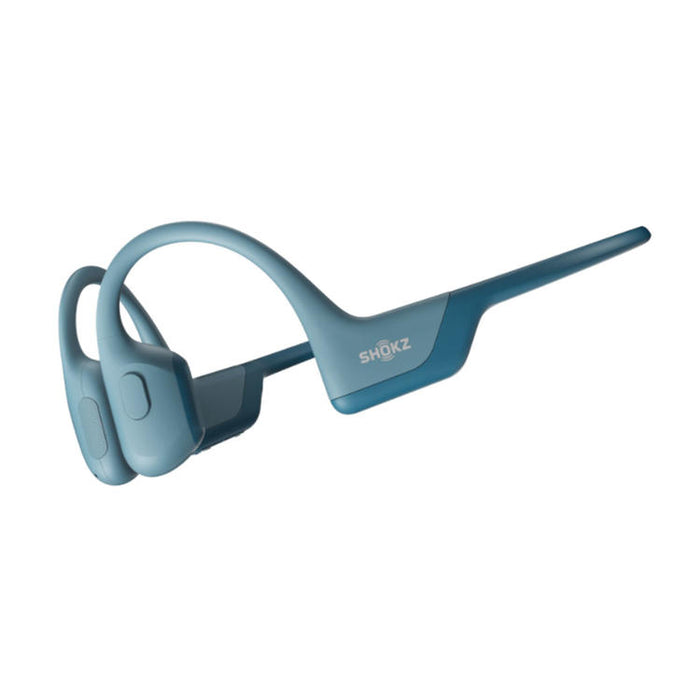 SHOKZ OpenRun Pro | Bone Conduction Earphones - Sport - Bluetooth - 10 hours autonomy - Bleu-Sonxplus St-Sauveur