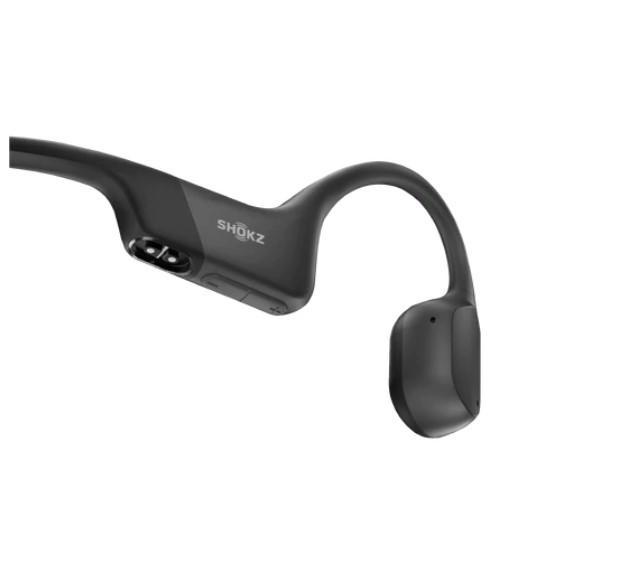 SHOKZ OpenRun | Bone conduction headphones - Sport - Bluetooth - 8 hours autonomy - Black-Sonxplus St-Sauveur