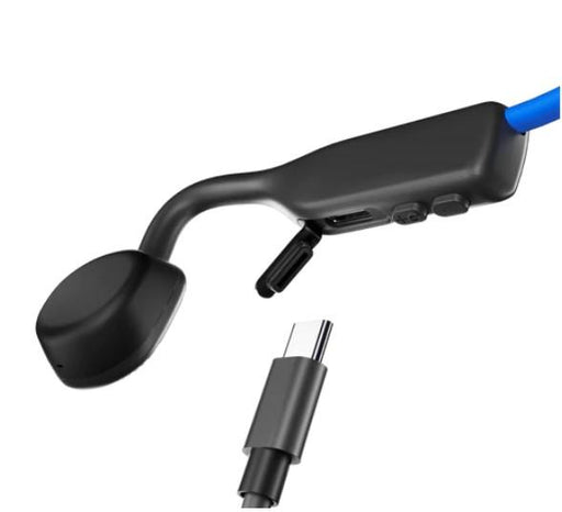 SHOKZ OpenMove | Bone conduction headphones - Bluetooth - 6 hours autonomy - Elévation Bleu-Sonxplus St-Sauveur