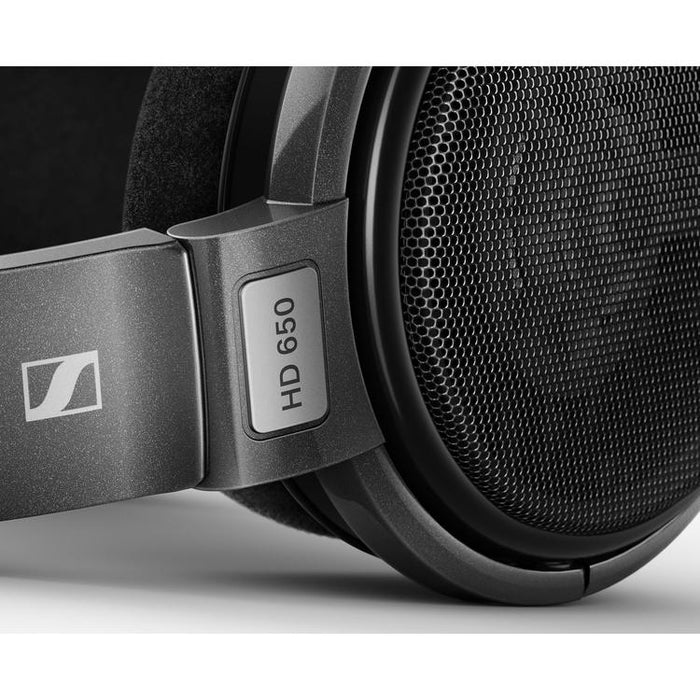 Sennheiser HD 650 | Dynamic circum-aural headphones - Open back design - For Audiophile - Wired - Detachable OFC cable - Black-Sonxplus St-Sauveur