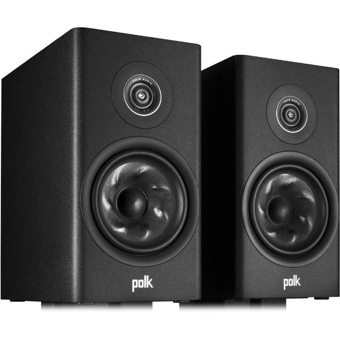 Polk Reserve R200 | Bookshelf Speakers - Excellent home theater detail - Black - Pair-Sonxplus St-Sauveur