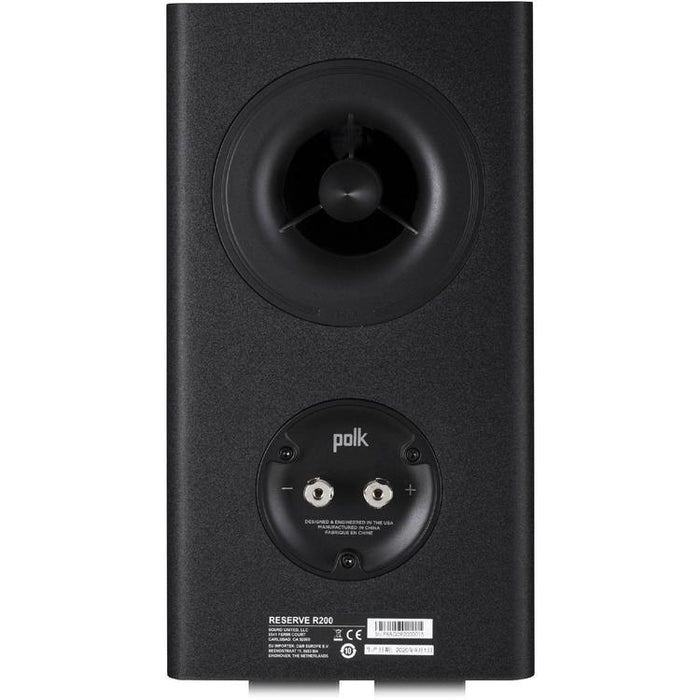 Polk Reserve R200 | Bookshelf Speakers - Excellent home theater detail - Black - Pair-Sonxplus St-Sauveur