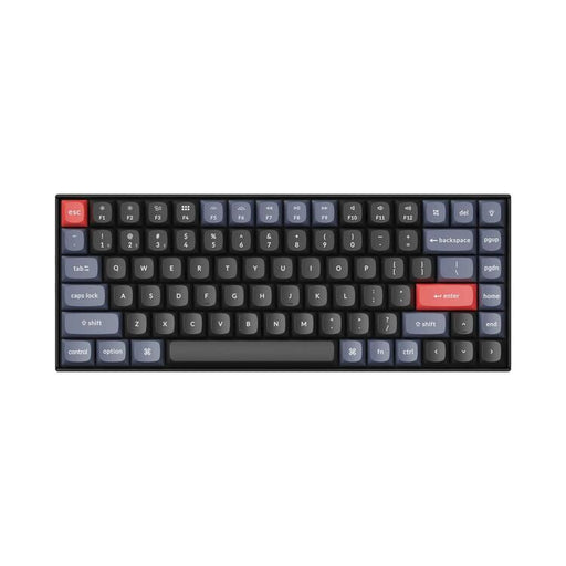 Keychron K2 | Mechanical Keyboard - Wireless - White LED - Red Gateron - Black-Sonxplus St-Sauveur