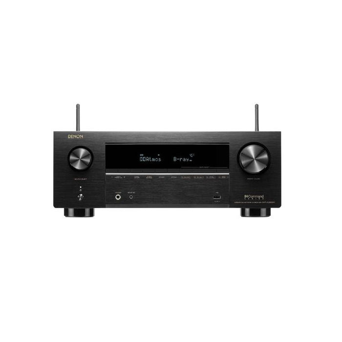 Denon AVRX2800H | AV receiver - 7.2 amplification channels - Home theater - 8K - HEOS - Black-Sonxplus St-Sauveur