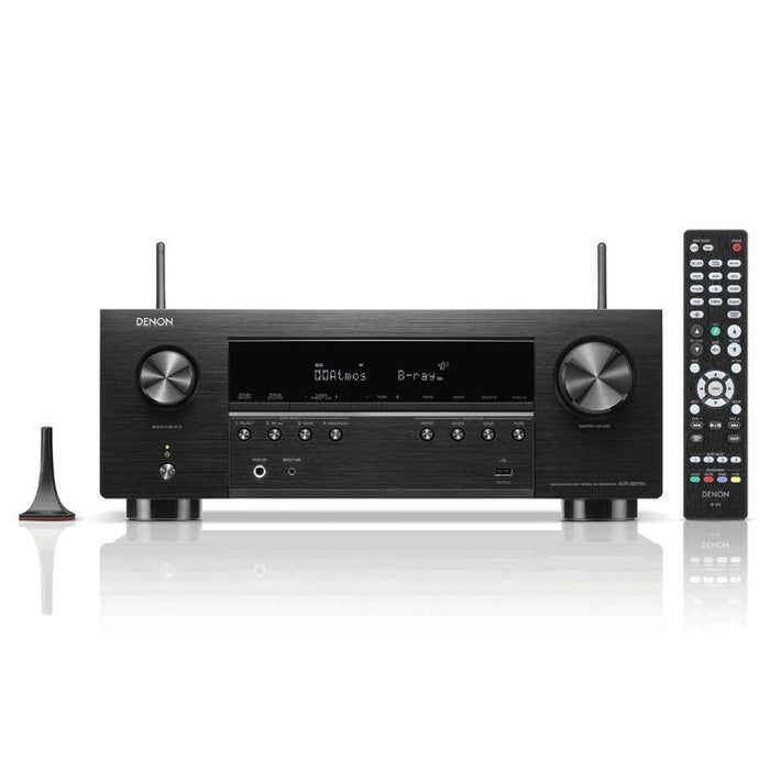 Denon AVRS970H | AV receiver - 7.2 amplification channels - Home theater - 8K - HEOS - Black-Sonxplus St-Sauveur