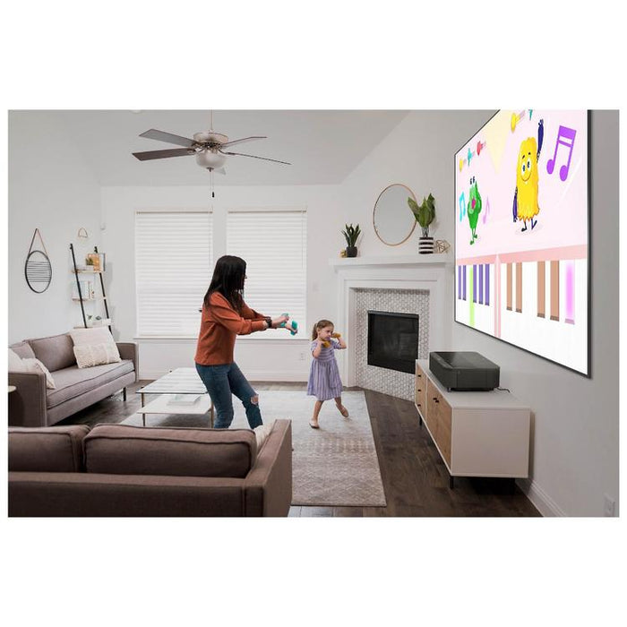 Epson EpiqVision Ultra LS800 | Intelligent multimedia laser projector - Very short throw 3LCD technology - 3 chips - 16:9 - 4K Pro-UHD - Black-Sonxplus St-Sauveur