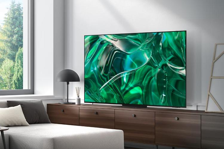 Samsung QN77S95CAFXZC | 77" Smart TV - S95C Series - OLED - 4K - Quantum HDR OLED+-Sonxplus St-Sauveur