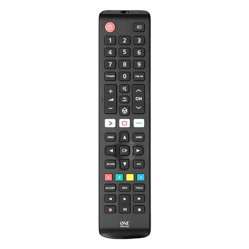 One for All URC4810R | Direct replacement remote control for any Samsung TV - Replacement Series - Black-Sonxplus St-Sauveur