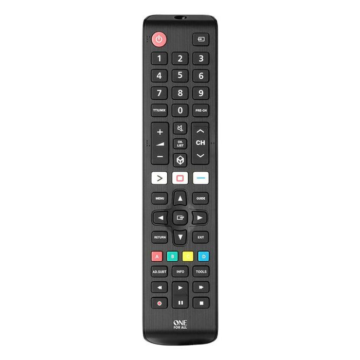 One for All URC4810R | Direct replacement remote control for any Samsung TV - Replacement Series - Black-Sonxplus St-Sauveur