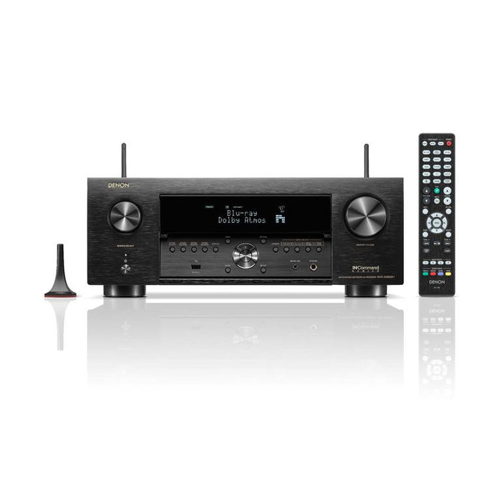 Denon AVRX4800H | 9.4 channel AV receiver - 8K - Auro 3D - Home theater - HEOS - Black-Sonxplus St-Sauveur