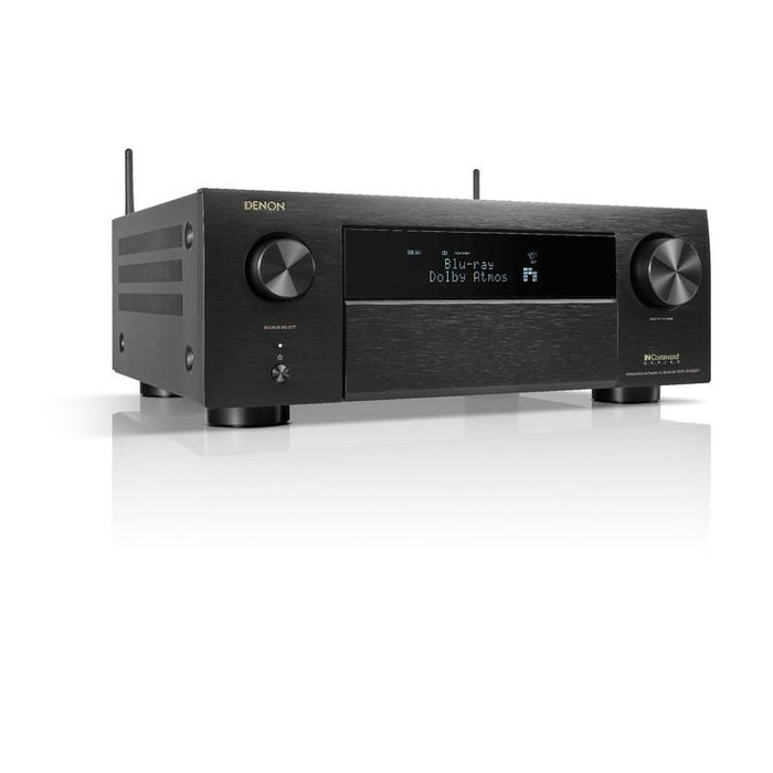 Denon AVRX4800H | 9.4 channel AV receiver - 8K - Auro 3D - Home theater - HEOS - Black-Sonxplus St-Sauveur