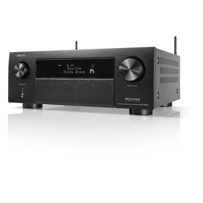 Denon AVRX4800H | 9.4 channel AV receiver - 8K - Auro 3D - Home theater - HEOS - Black-Sonxplus St-Sauveur