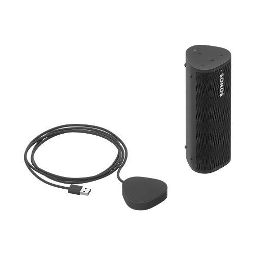 Sonos | Roam Charging Set - 1 Roam Portable Speaker - 1 Roam Charger - Black-Sonxplus St-Sauveur