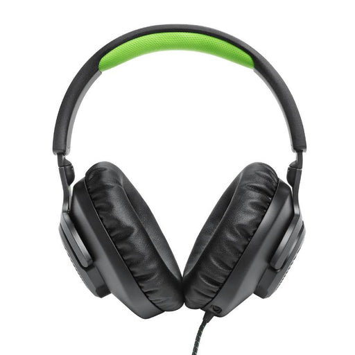 JBL Quantum 100X | Wired circumaural gaming headset - For X-box Console - Black/Green-Sonxplus St-Sauveur