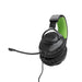 JBL Quantum 100X | Wired circumaural gaming headset - For X-box Console - Black/Green-Sonxplus St-Sauveur