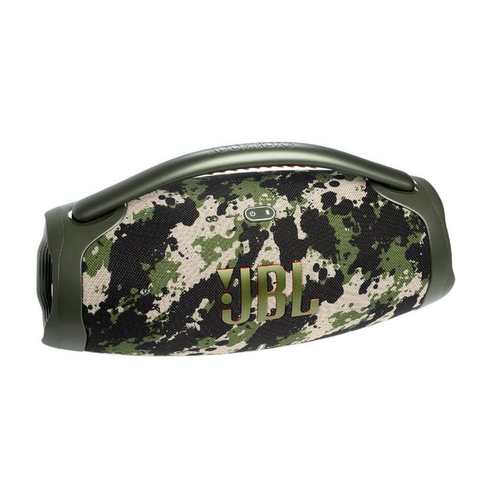 JBL Boombox 3 | Portable Speaker - Bluetooth - IP67 - 3 Channels - Camouflage-Sonxplus St-Sauveur