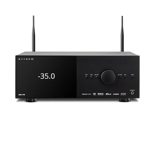 Anthem MRX 740 8K | Home theater receiver - 11.2 channel preamplifier and 7 channel amplifier - 140 W - Black-Sonxplus St-Sauveur