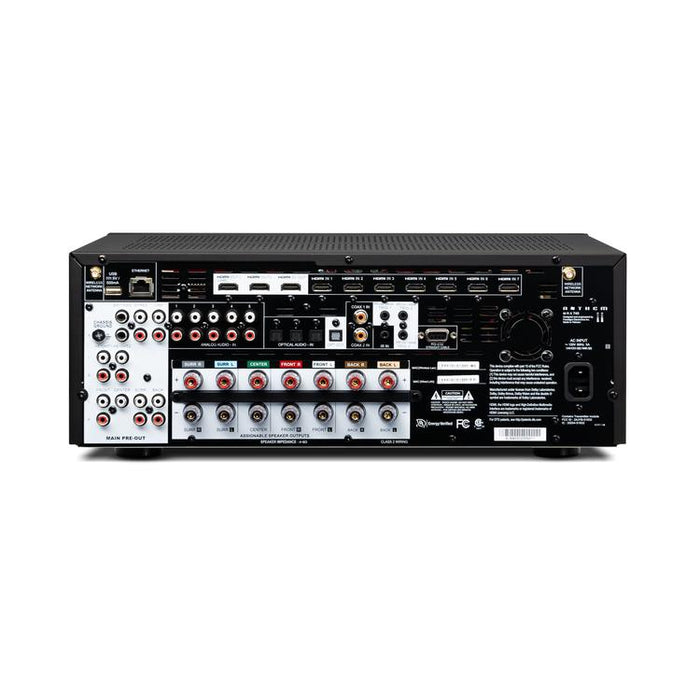 Anthem MRX 740 8K | Home theater receiver - 11.2 channel preamplifier and 7 channel amplifier - 140 W - Black-Sonxplus St-Sauveur