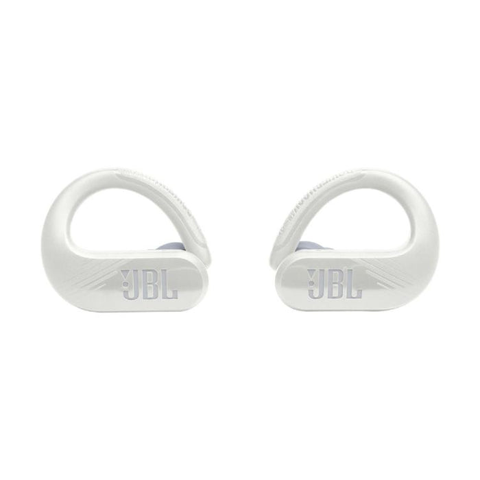 JBL Endurance Peak III | Sport in-ear headphones - 100% Wireless - Waterproof - Powerhook design - White-Sonxplus St-Sauveur