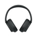 Sony WH-CH720N | Around-ear headphones - Wireless - Bluetooth - Noise reduction - Up to 35 hours battery life - Microphone - Black-Sonxplus St-Sauveur