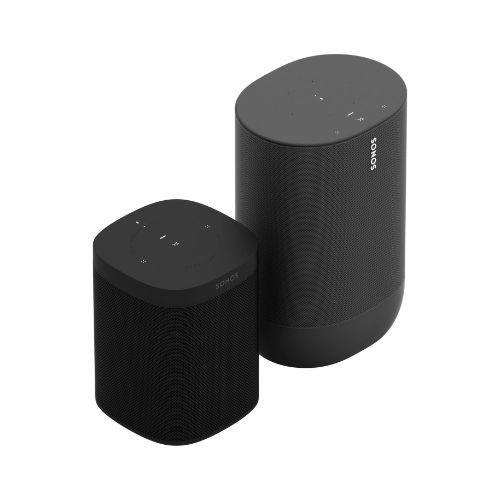 Sonos | Indoor/Outdoor Package - Era 100 and Move - Black-Sonxplus St-Sauveur