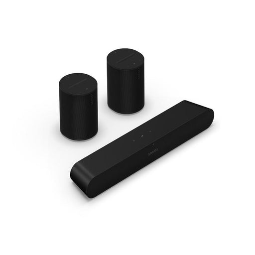 Sonos | Ray Surround Package - Ray + 2x Era 100 - Black-Sonxplus St-Sauveur