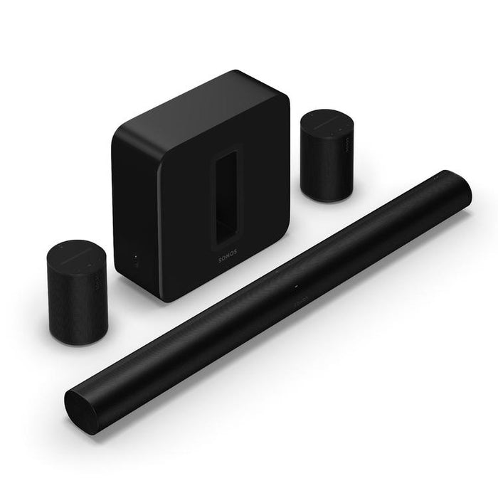 Sonos | High-End Immersive Set with Arc - Sub - Era 100 - Black-Sonxplus St-Sauveur