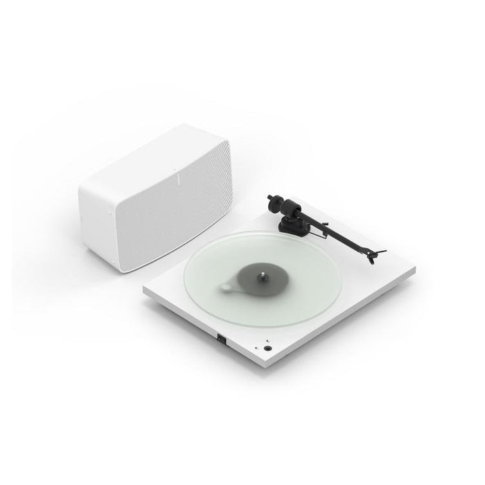 Sonos | Turntable Set - Pro-Ject T1 Phono SB + Sonos Five - White-Sonxplus St-Sauveur