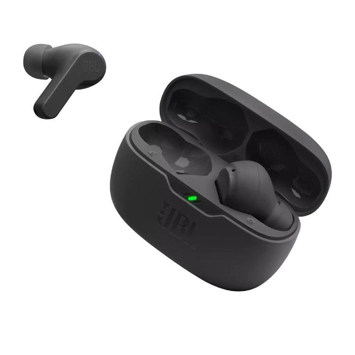 JBL Vibe Beam | In-Ear Headphones - Wireless - Bluetooth - Smart Ambient Technology - Black-Sonxplus St-Sauveur