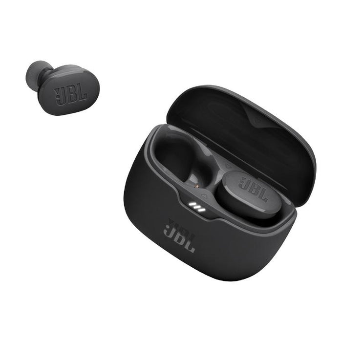 JBL Tune Buds | In-Ear Headphones - 100% Wireless - Bluetooth - Noise reduction - 4 microphones - Black-Sonxplus St-Sauveur