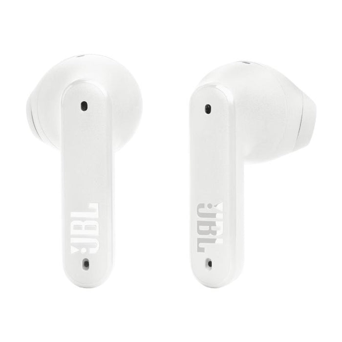 JBL Tune Flex | In-Ear Headphones - 100% Wireless - Bluetooth - Noise reduction - Stick-open design - IPX4 - White-Sonxplus St-Sauveur